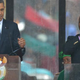 President Barack Obama delivers a speech next to sign language interpreter Thamsanqa Jantjie.
ALEXANDER JOE/AFP/Getty Images